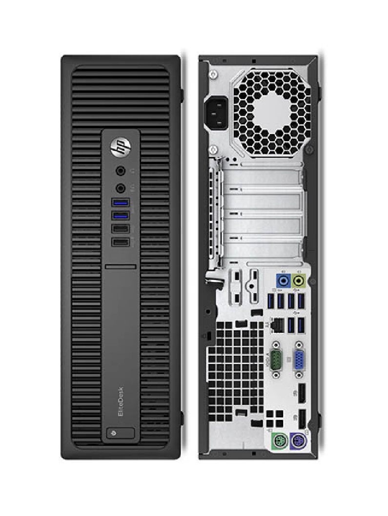 Desktop HP Elitedesk 800 G2 (SFF) - Intel Core i5-6500 - 6a Geração – RAM 16GB – SSD 240GB