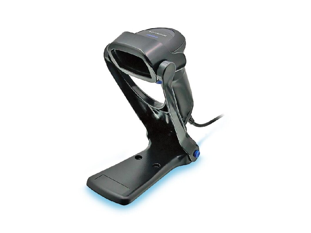 Leitor de código de barras com suporte Elgin QW2120 USB 1D