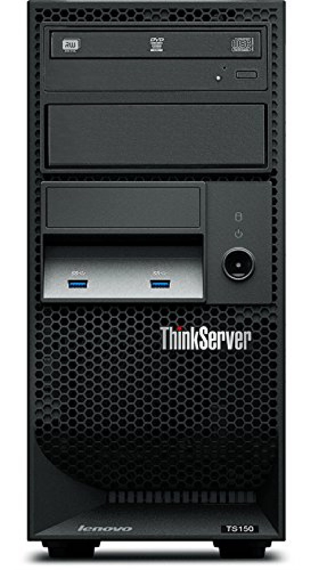 Servidor Lenovo -  ThinkServer TS150 -  2 TB - Tower Intel Xeon E3 v5 - E3-1225V5 3,3 GHz 16 GB DDR4-SDRAM 400 W