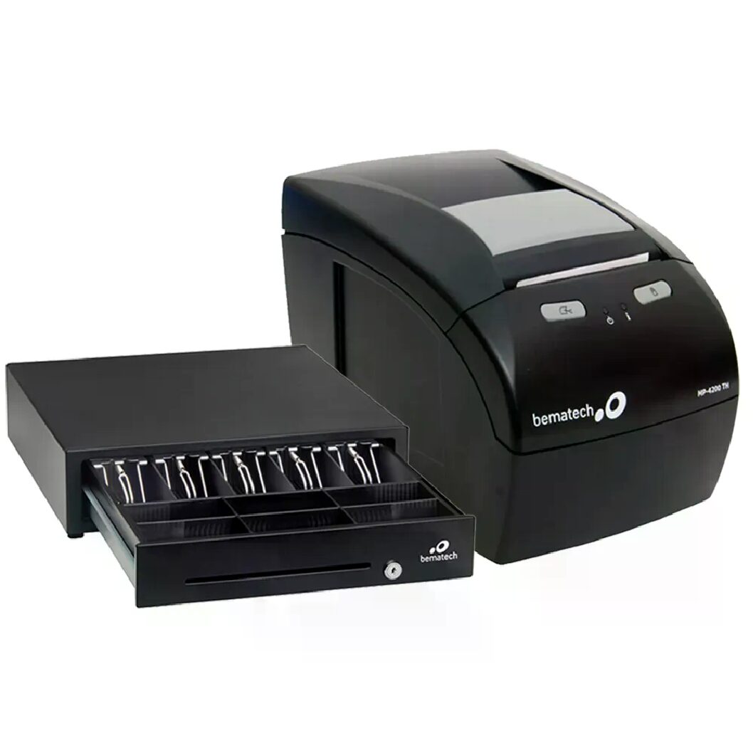 Kit Automação Comercial: Impressora Não Fiscal Térmica Bematech Mp 4200 + Gaveta Dinheiro