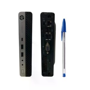 HP - Mini Desk Elitedesk 400 G3 Mini 65W - Intel Core i3-7500 - 7 Geração - RAM 8GB – SSD 240GB