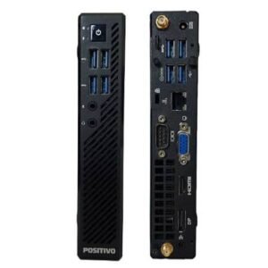 Positivo-  C610 Master Mini Desktop -Intel Core i3-6300T- 6 Geração - RAM 8GB - SSD 240GB